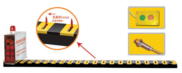 湘阴县V3嵌入式闯岗自动扎胎器/阻车器